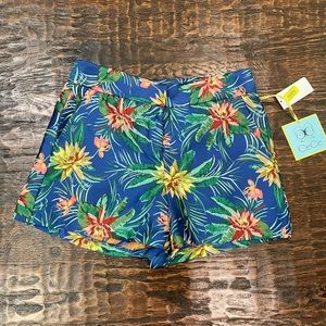 CeCe Embroidered Havana Shorts
